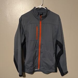 FootJoy FJ Golf Jacket Men’s Small Full Zip Windbreaker Gray Lightweight